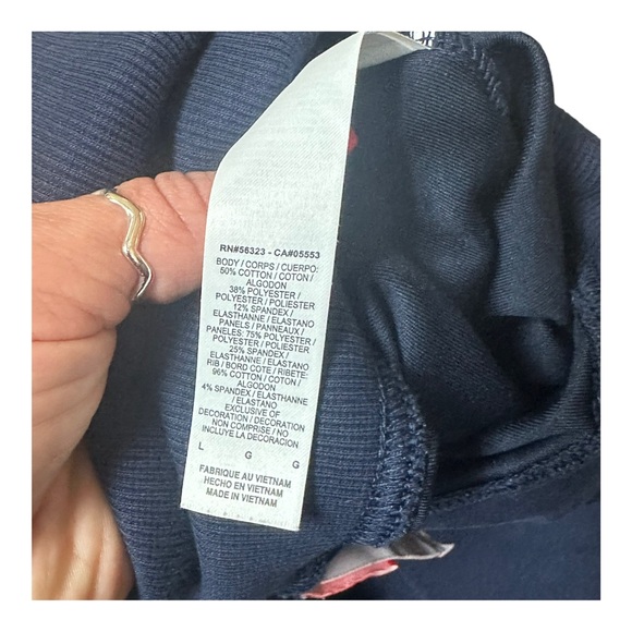 Nike Womens Sportswear Essential Leggings Joggers High Waisted Blue Size L - Picture 7 of 8